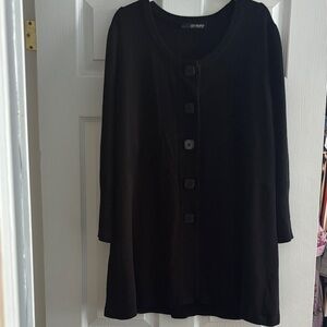 Women's Black Cardigan Sweater